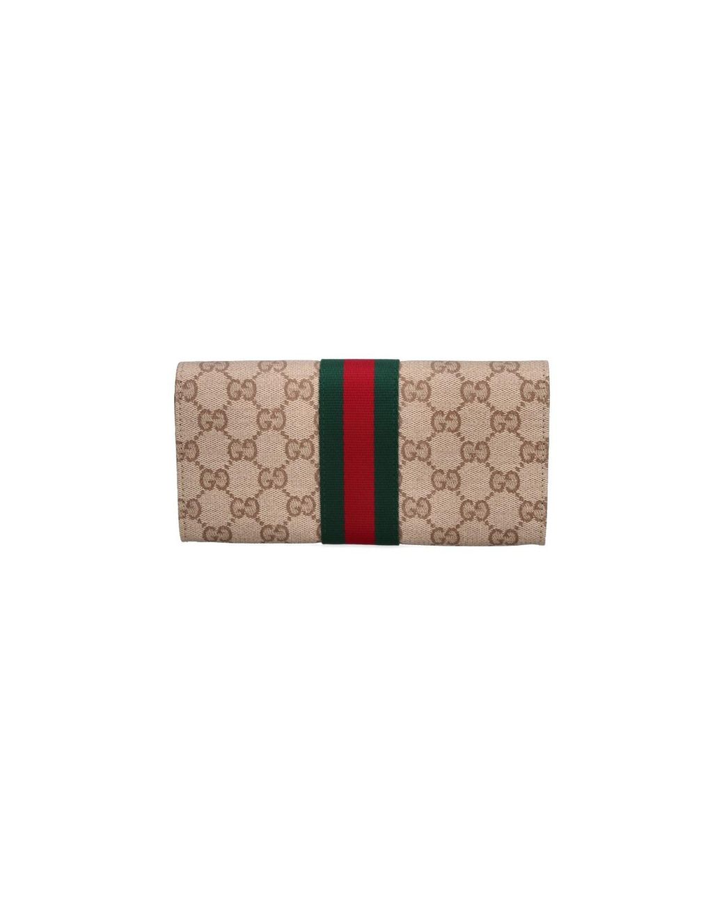 Gucci White Wallet "Web"