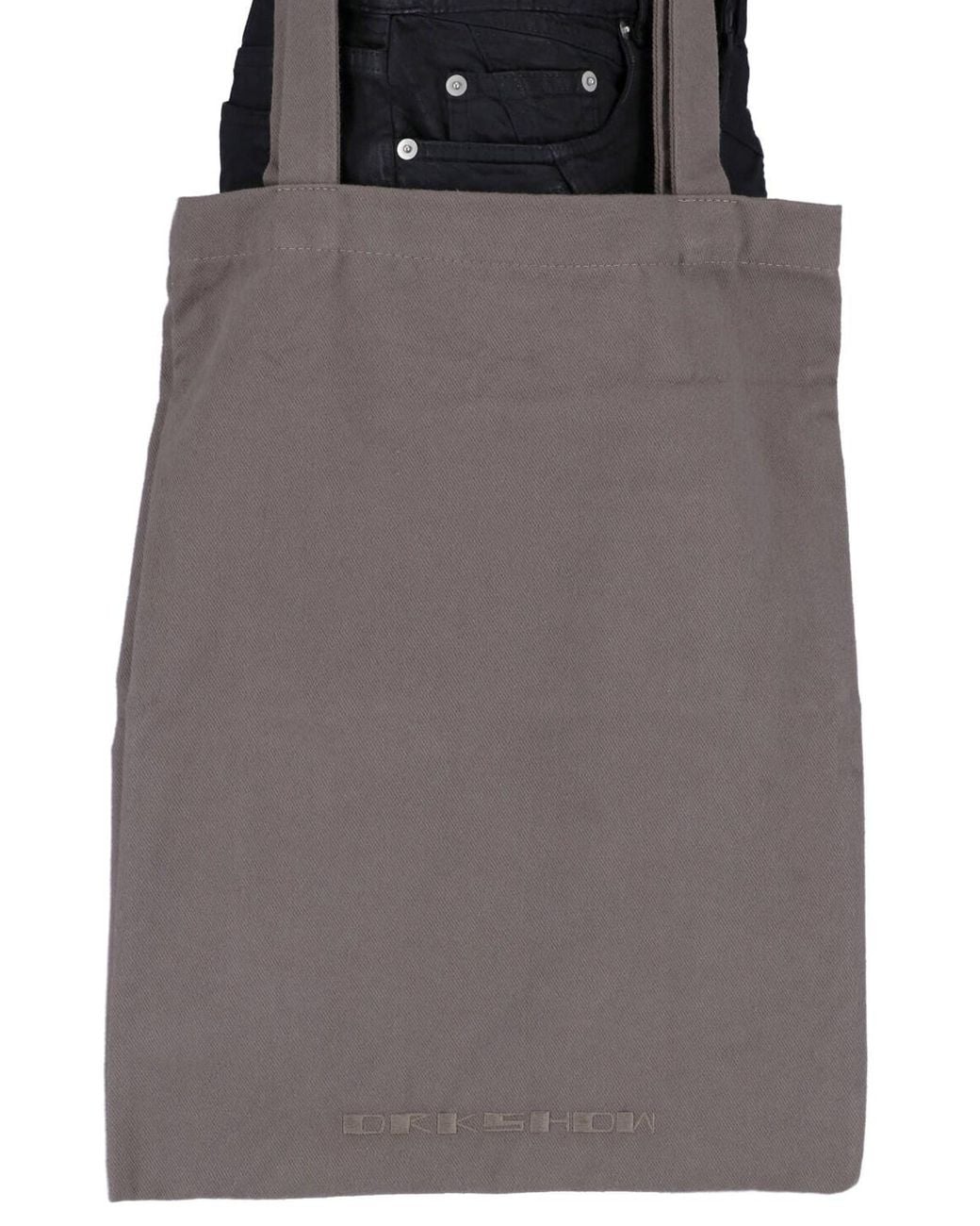 Rick Owens Blue Denim Shorts “Lana Cutoff”