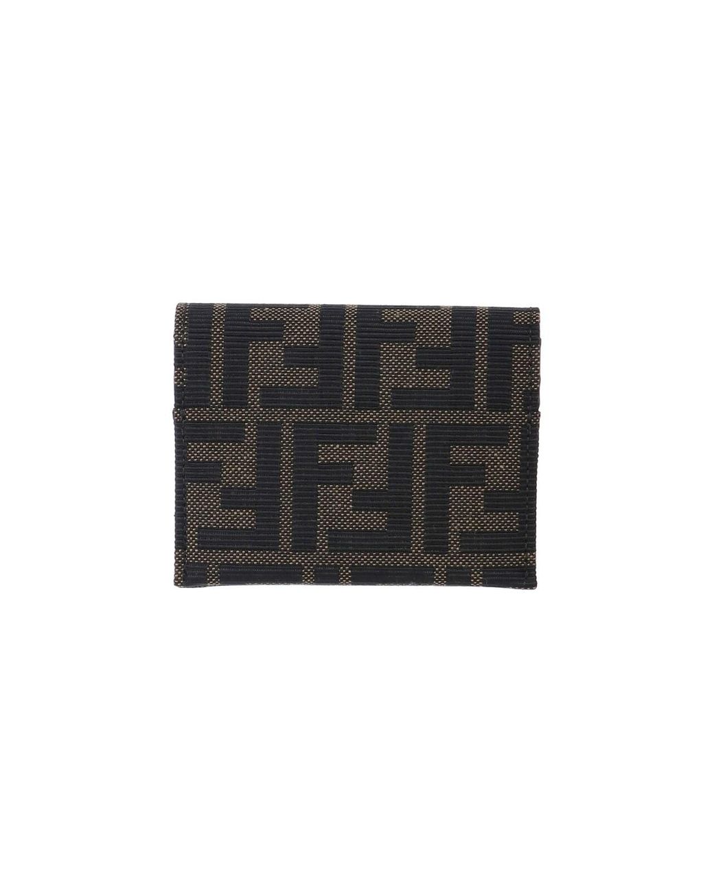 Fendi Black Cardholder "Ff"