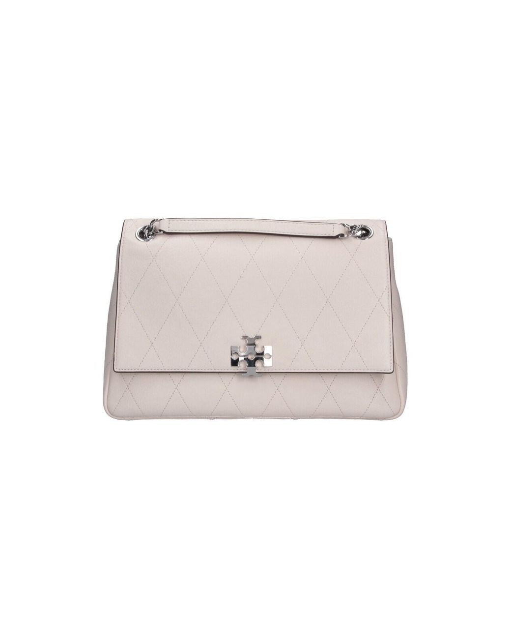 Tory Burch White Shoulder Bag "Charlie"