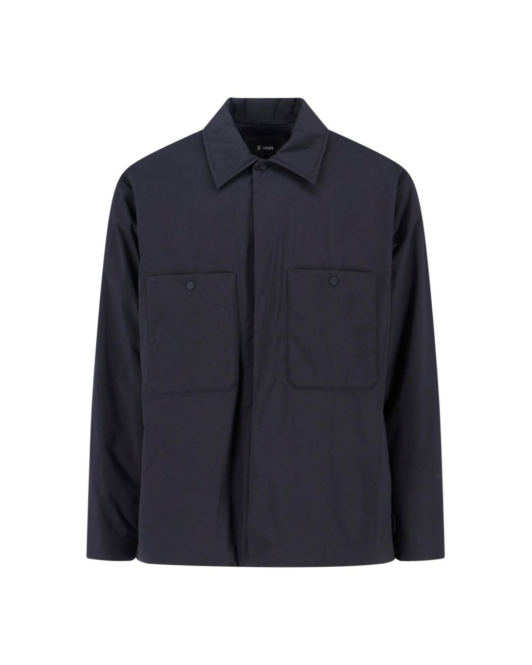 Laminar Blue Padded Shirt Jacket for men
