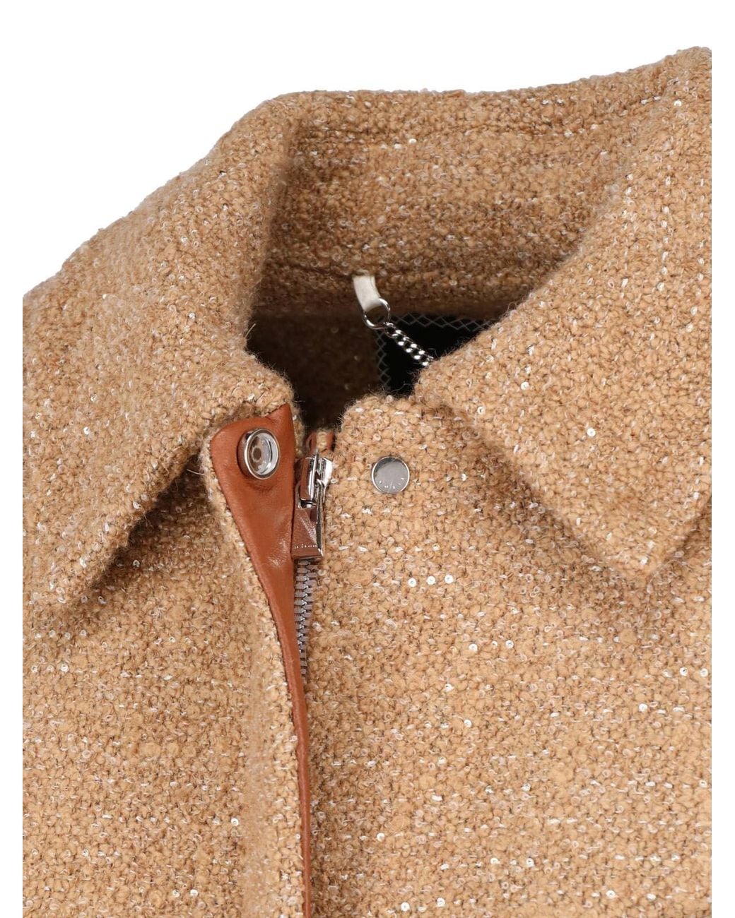 Kiton Natural Bouclé Jacket