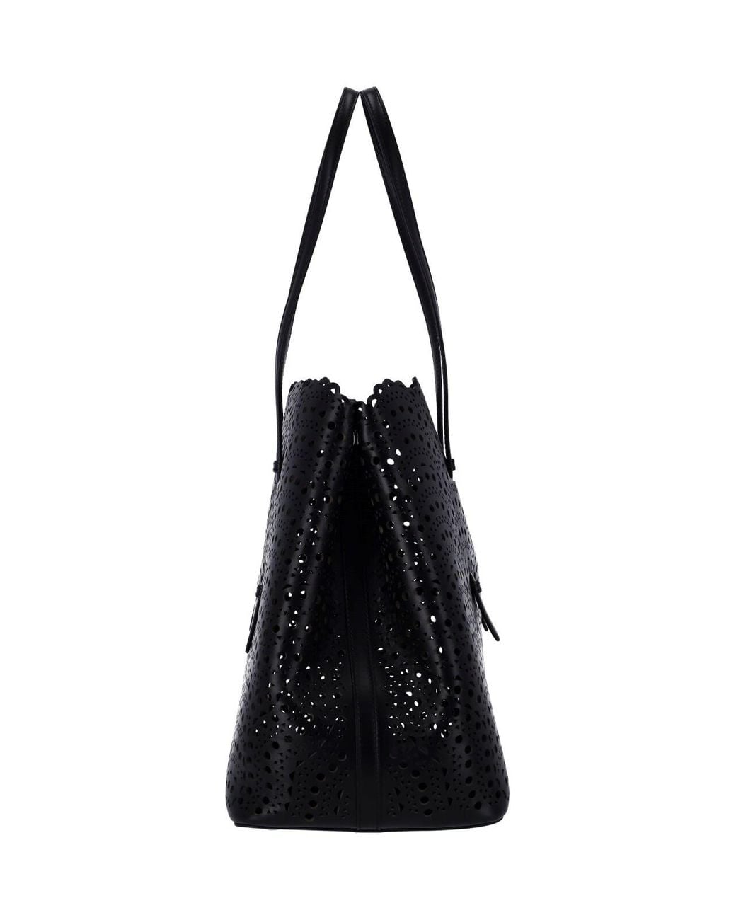 Alaïa Black Tote Bag "Mina 37"