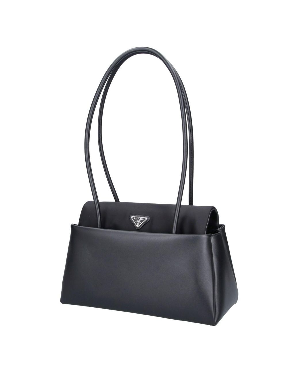 Prada Black Medium Shoulder Bag "Passage"