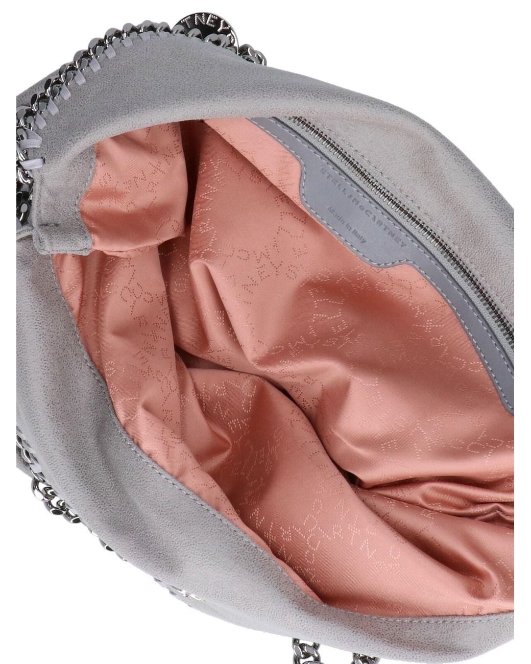 Stella McCartney Gray Falabella Fold-Over Ladies Tote
