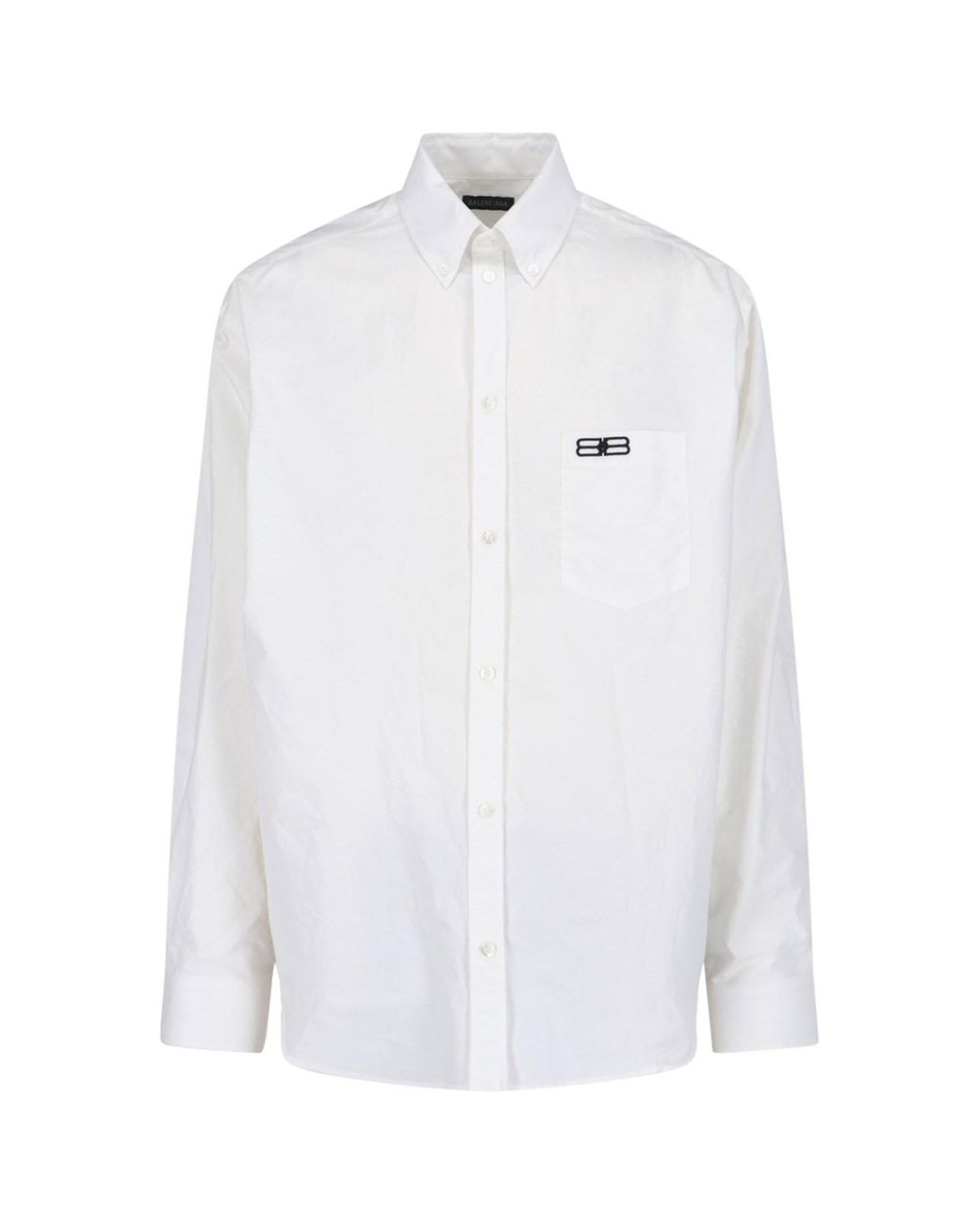 Balenciaga White Shirts Material 1: Cotton for men