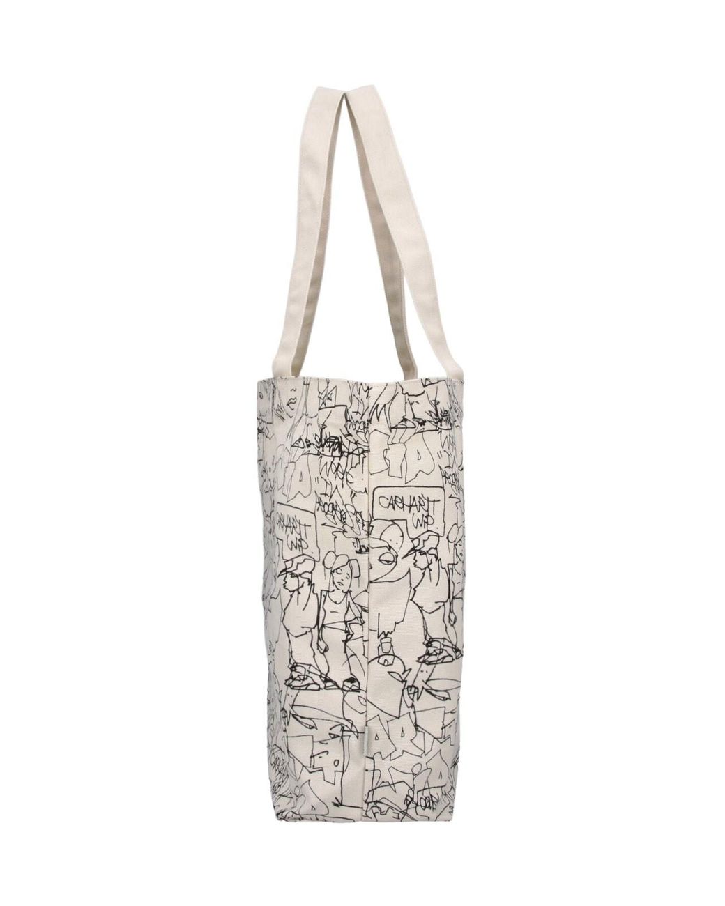 Carhartt White Tote Bag “Blinkerfluid”