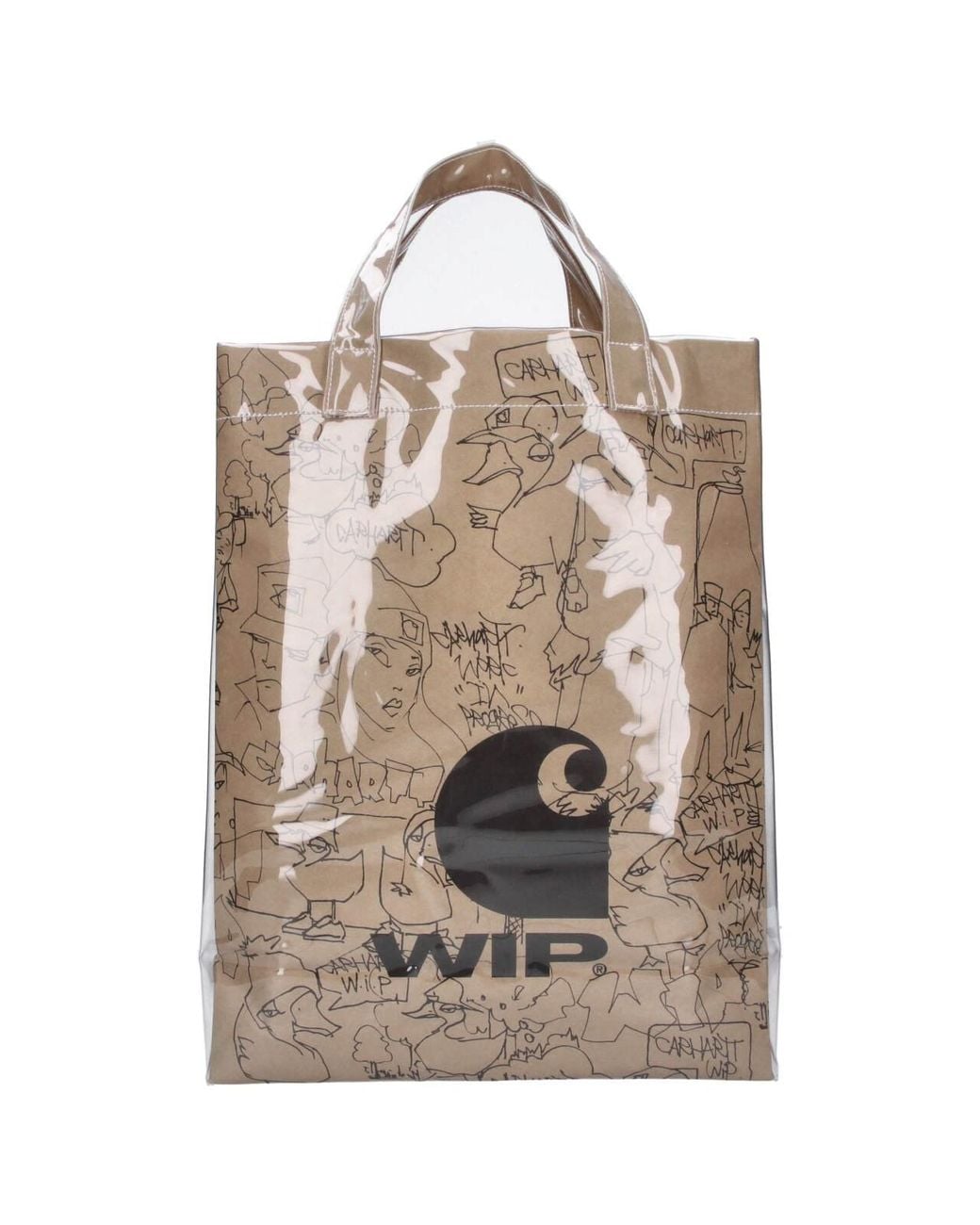 Carhartt Natural Tote Bag “Blinkerfluid Paper”