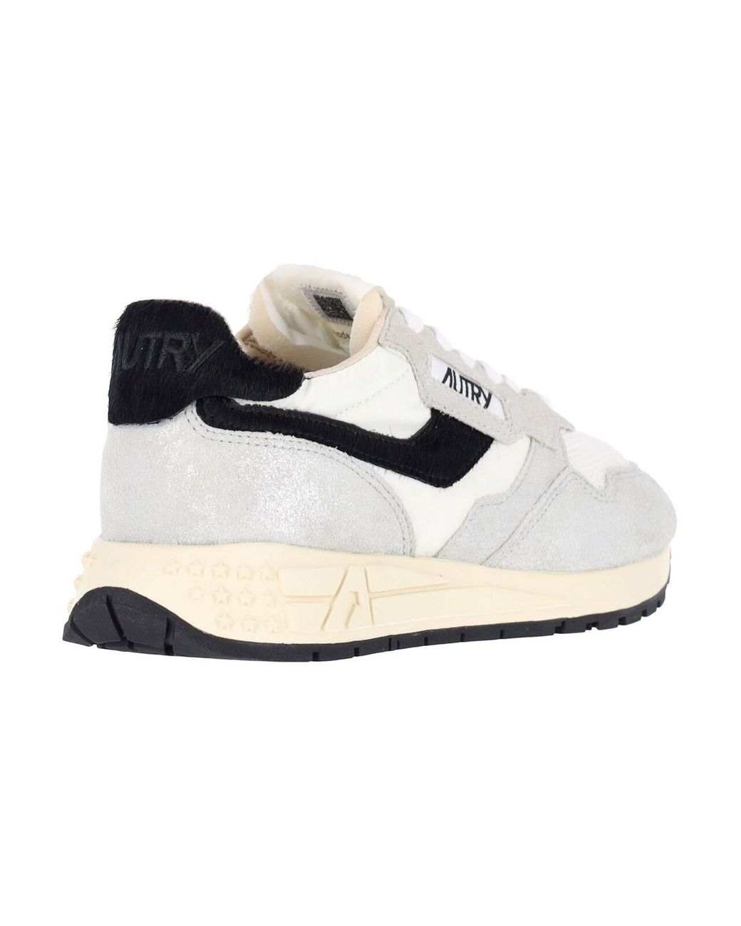 Autry White Retro Runner Sneakers