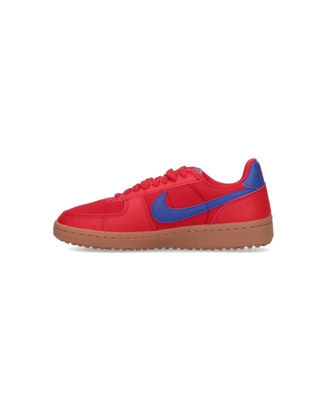 Nike Red Sneakers Fabric
