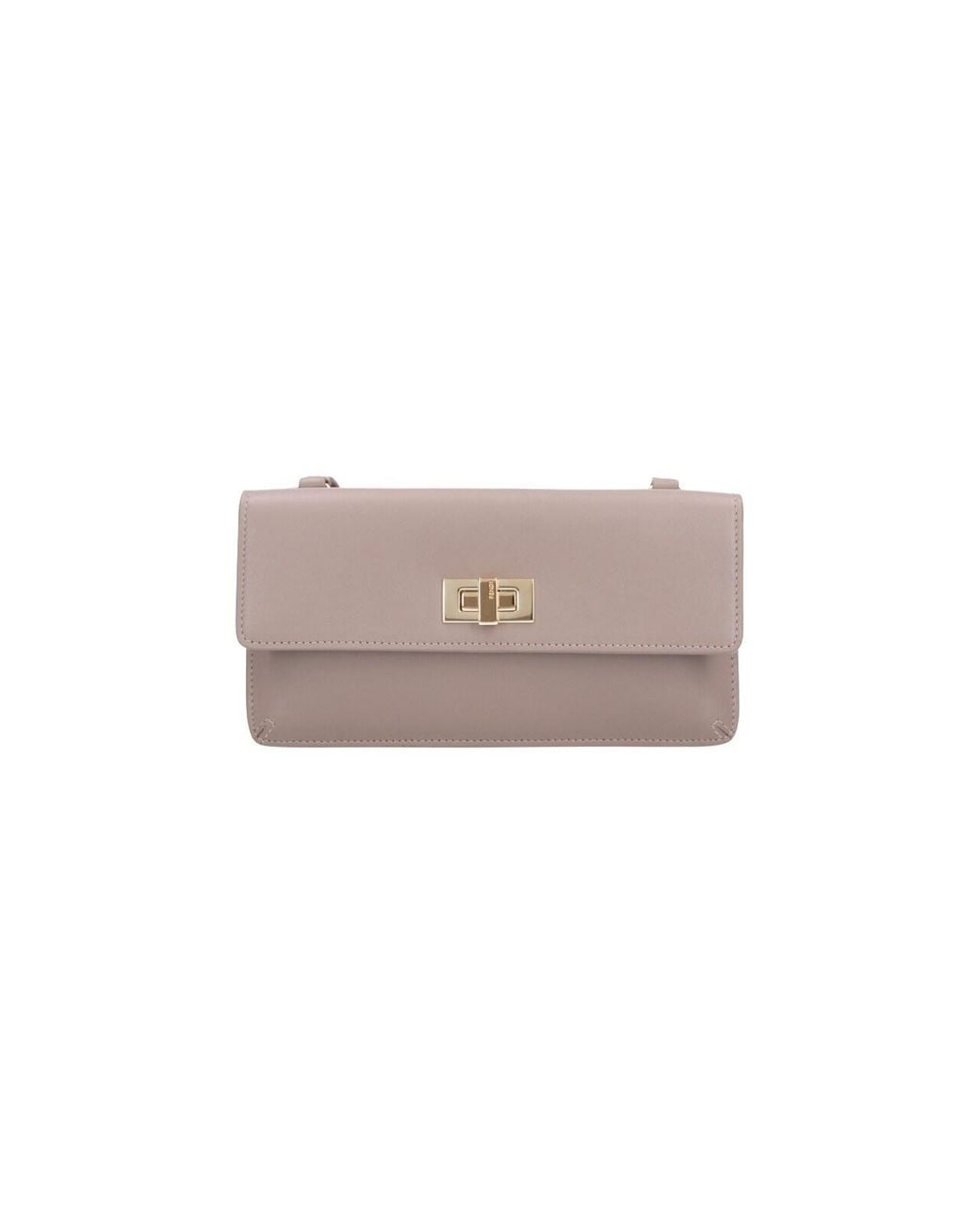 Fendi Gray Wallet On A Chain "Peekaboo"