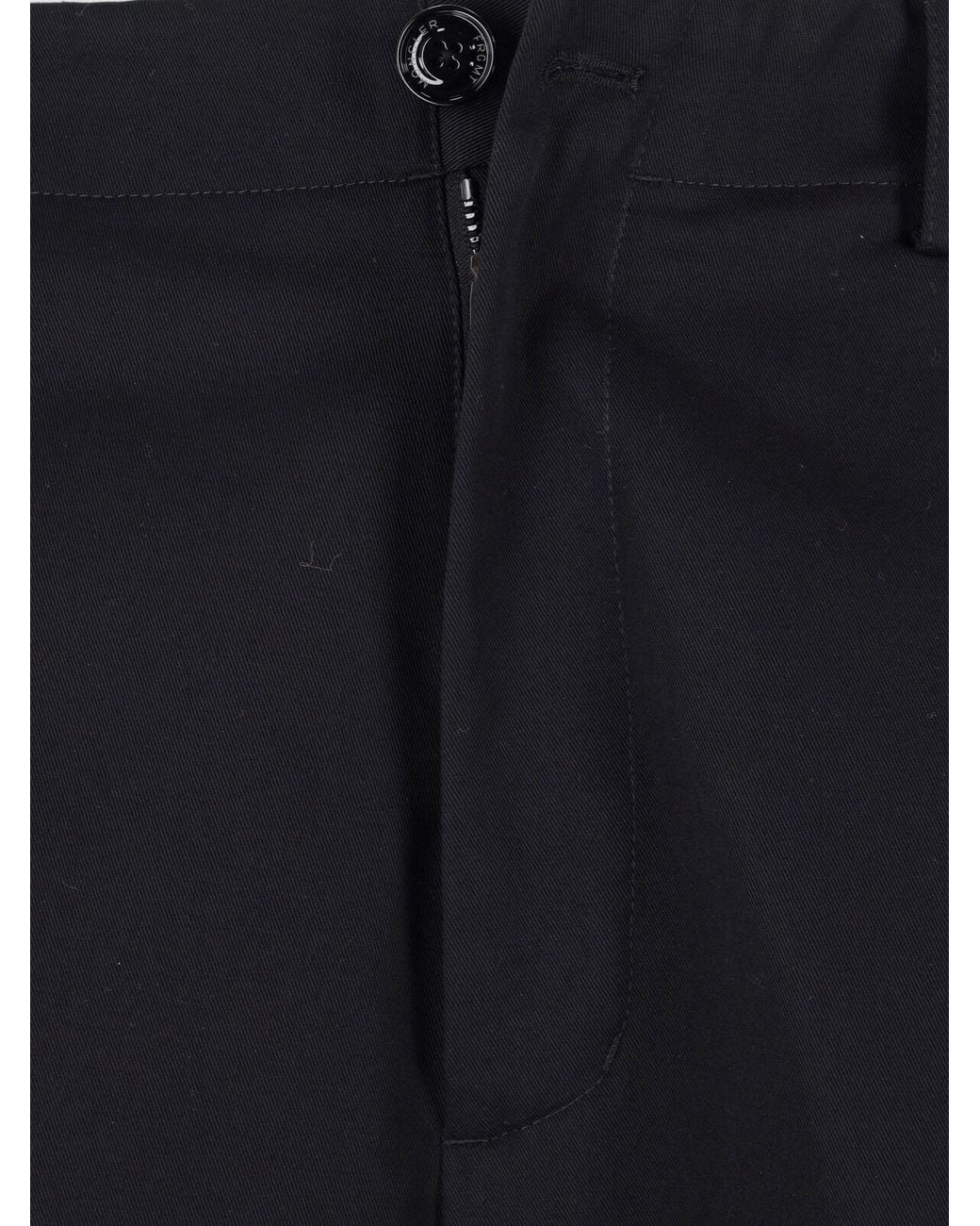 Moncler Genius Blue Tailored Straight-Leg Trousers for men