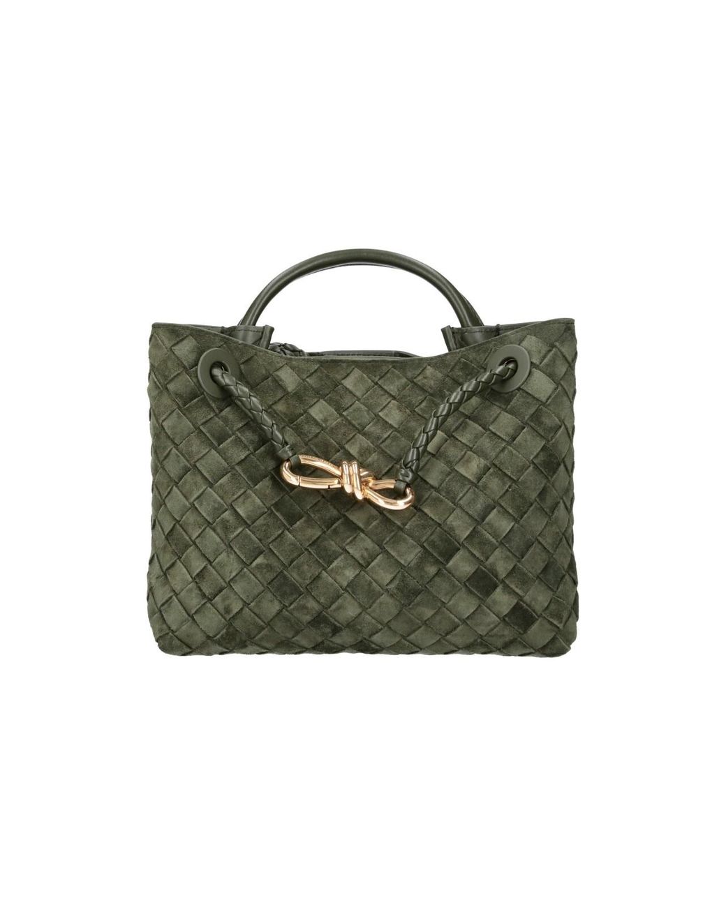 Bottega Veneta Green Small Bag “Andiamo”