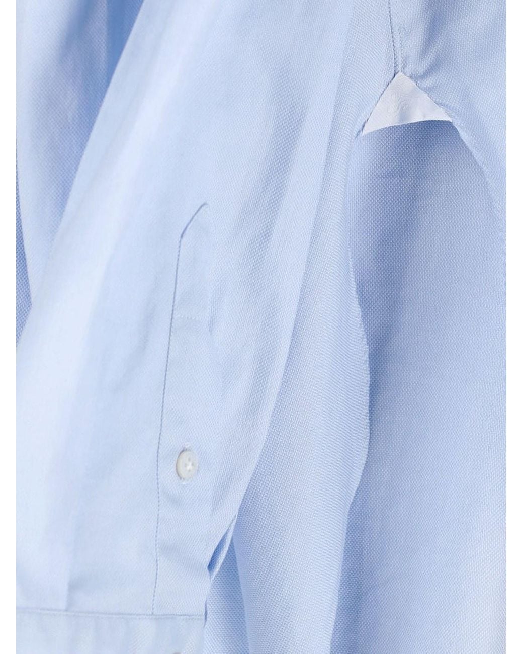 Finamore 1925 Blue 'Napoli' Shirt