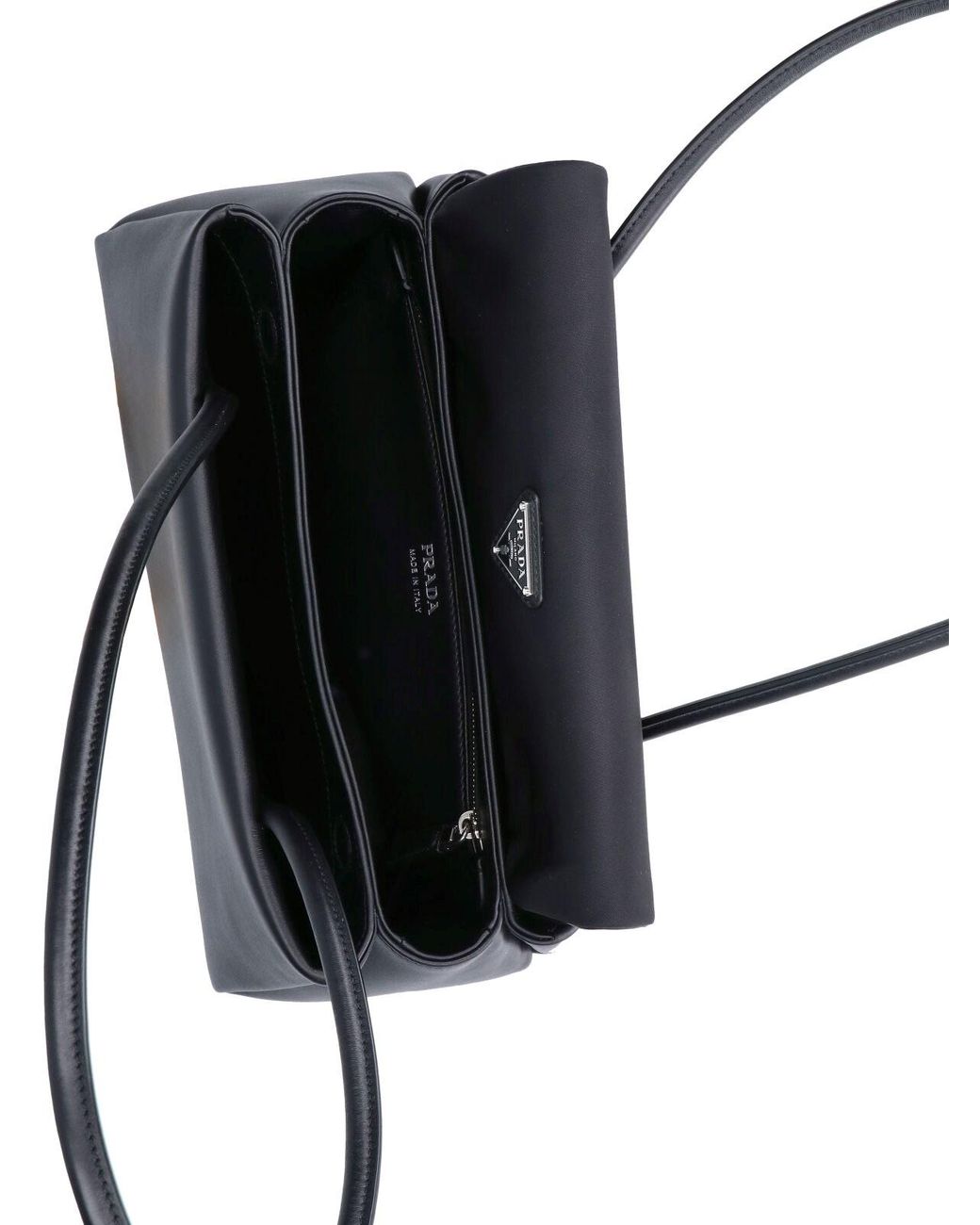 Prada Black Medium Shoulder Bag "Passage"