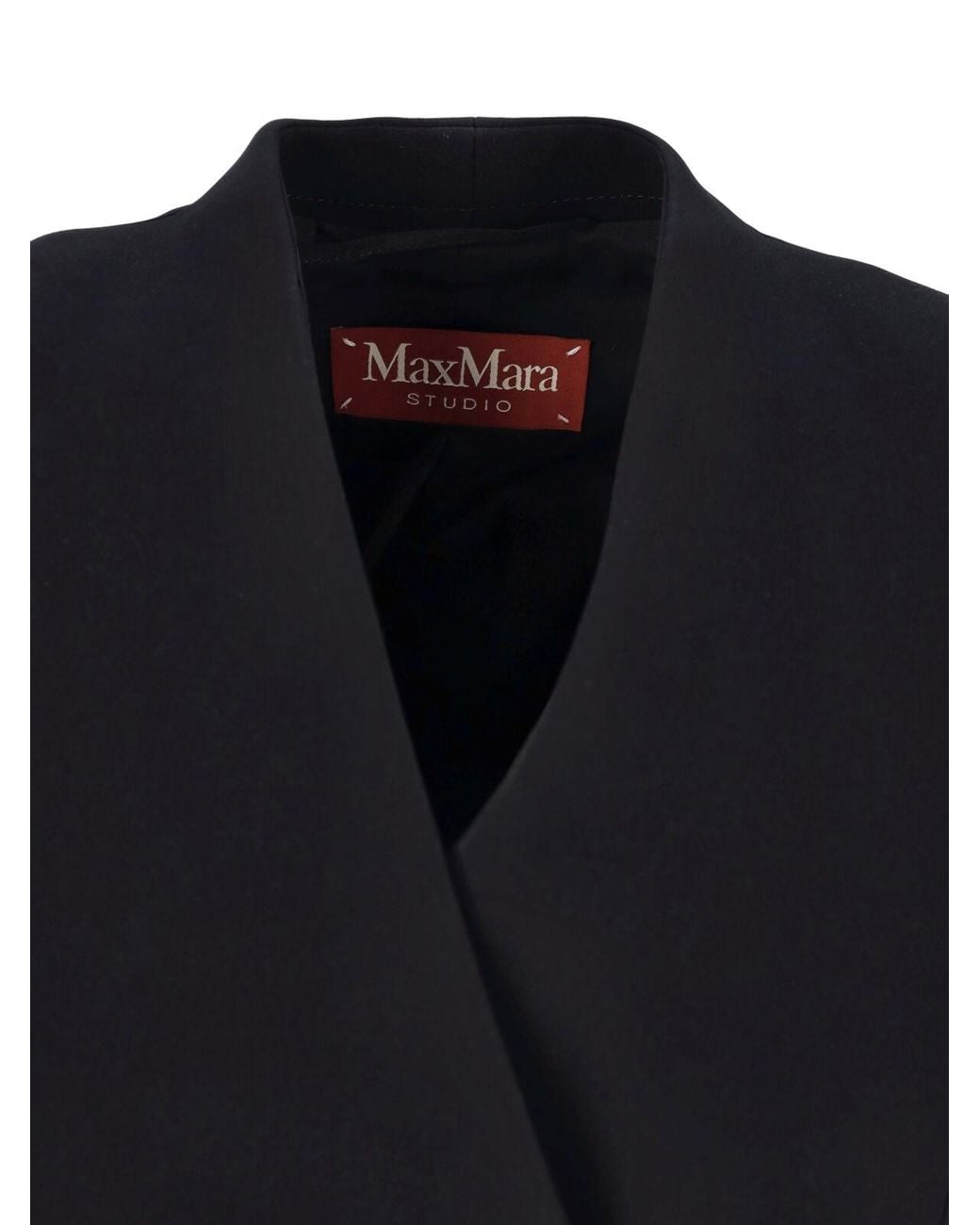 Max Mara Black Single-Breasted Blazer