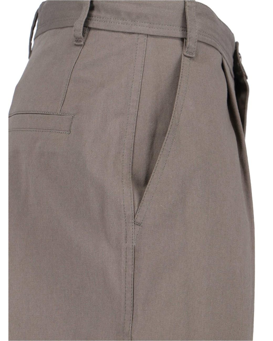 Low Classic Gray Tailored Trousers