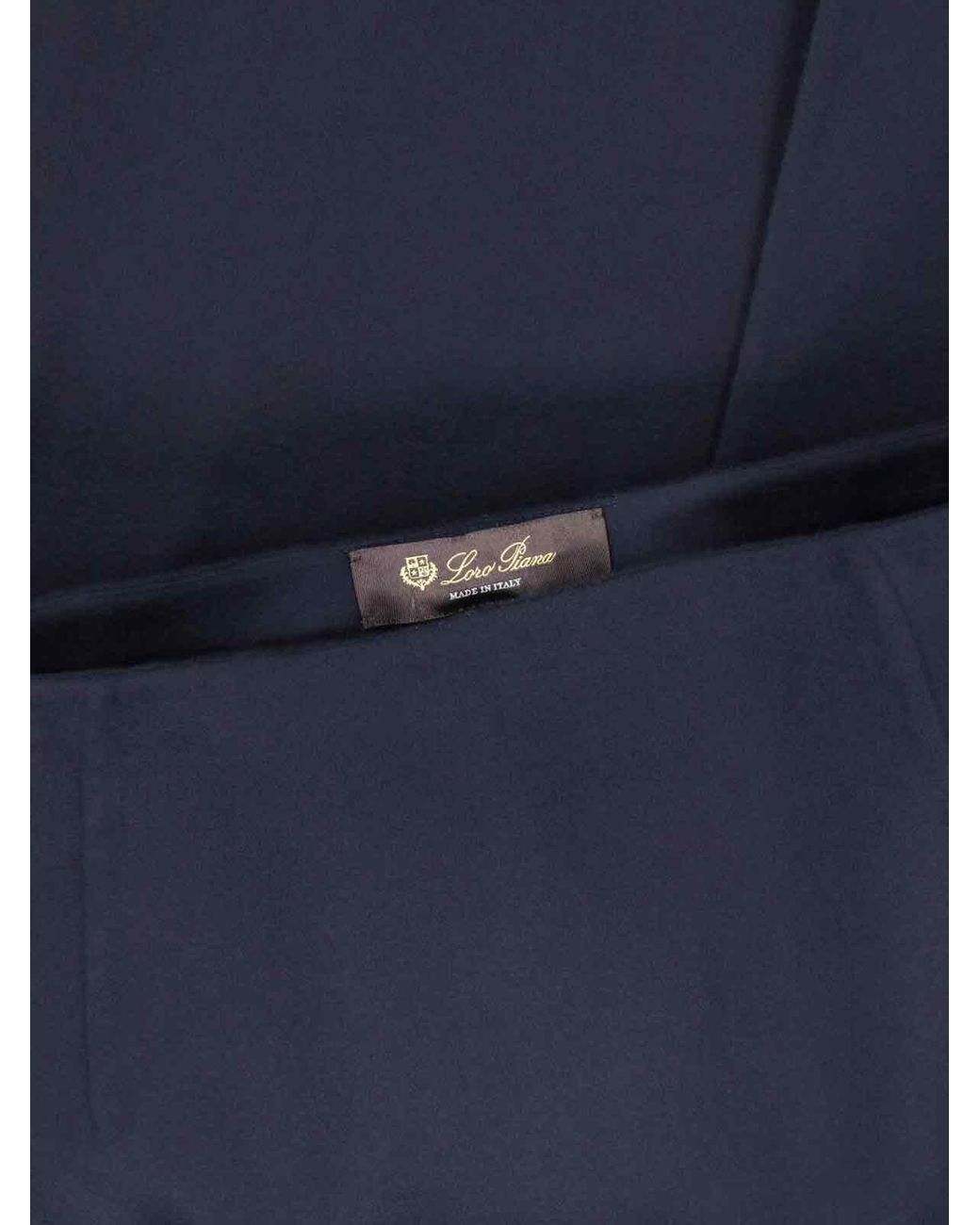 Loro Piana Blue 'Vivian' Cashmere Midi Skirt