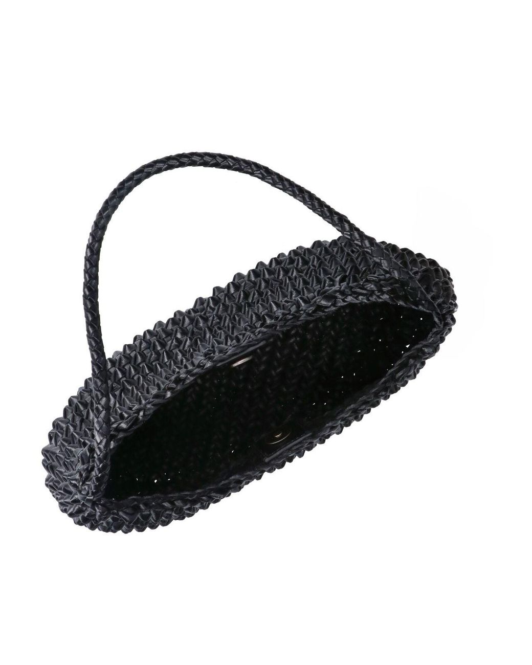 Dragon Diffusion Black Shoulder Bag “Basil Cactus”