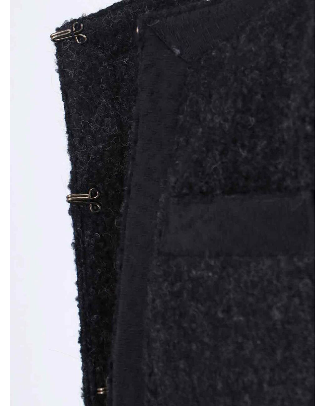 LN22 Black Wool Blend Jacket