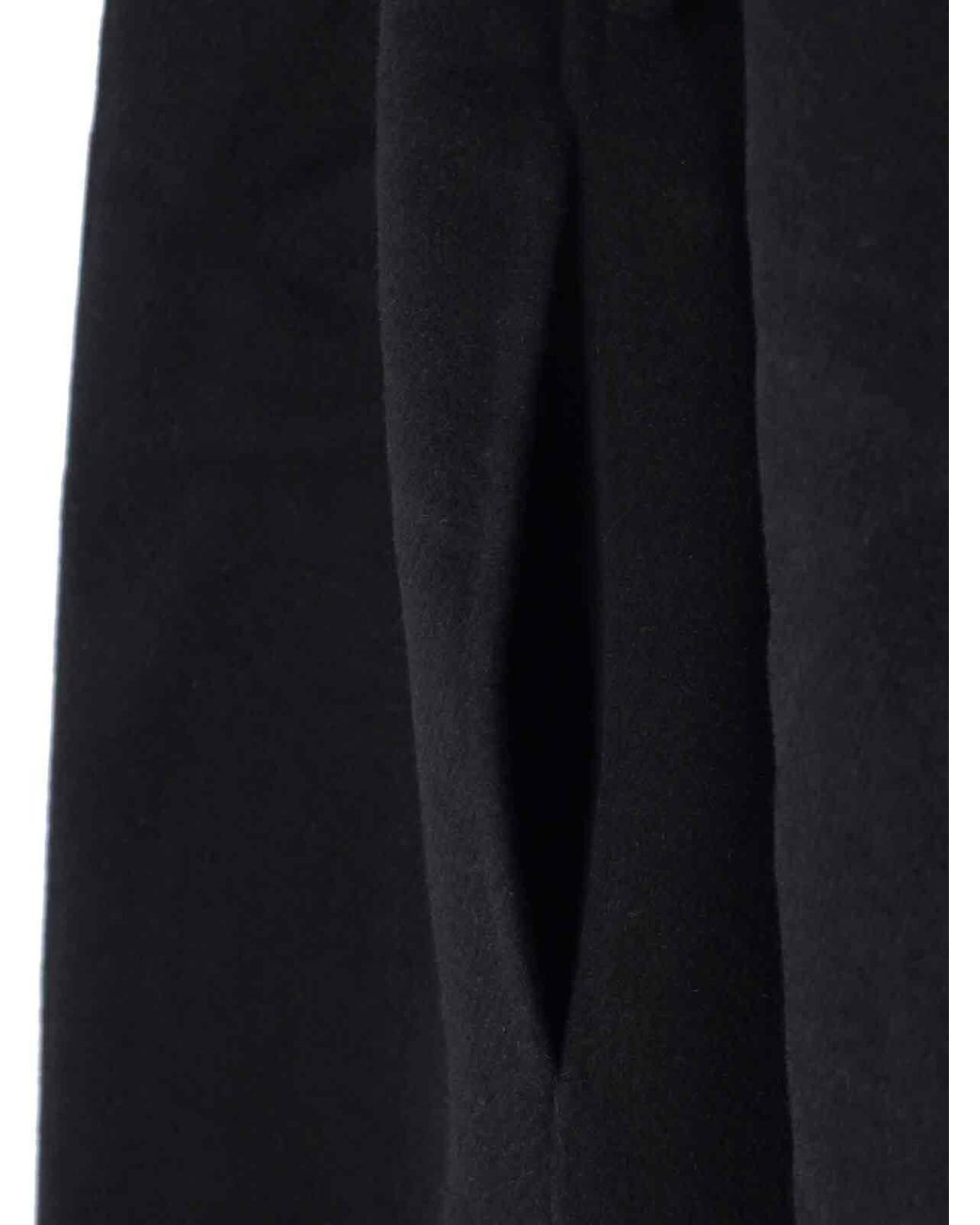 BERNER KUHL Black Single-Breasted Coat for men