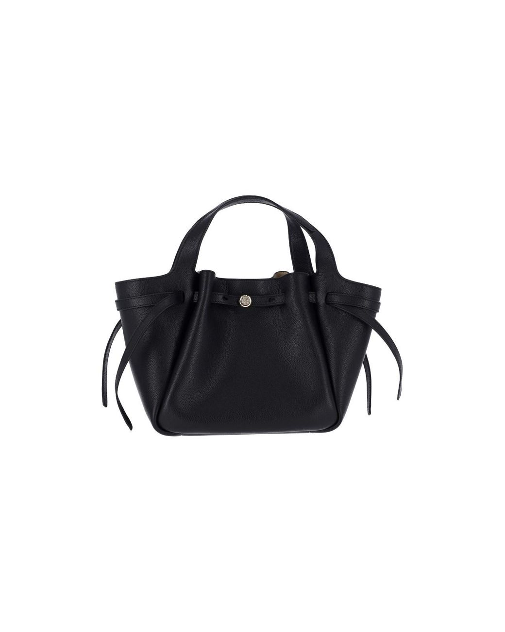 Tory Burch Black Small Leather Tote Bag