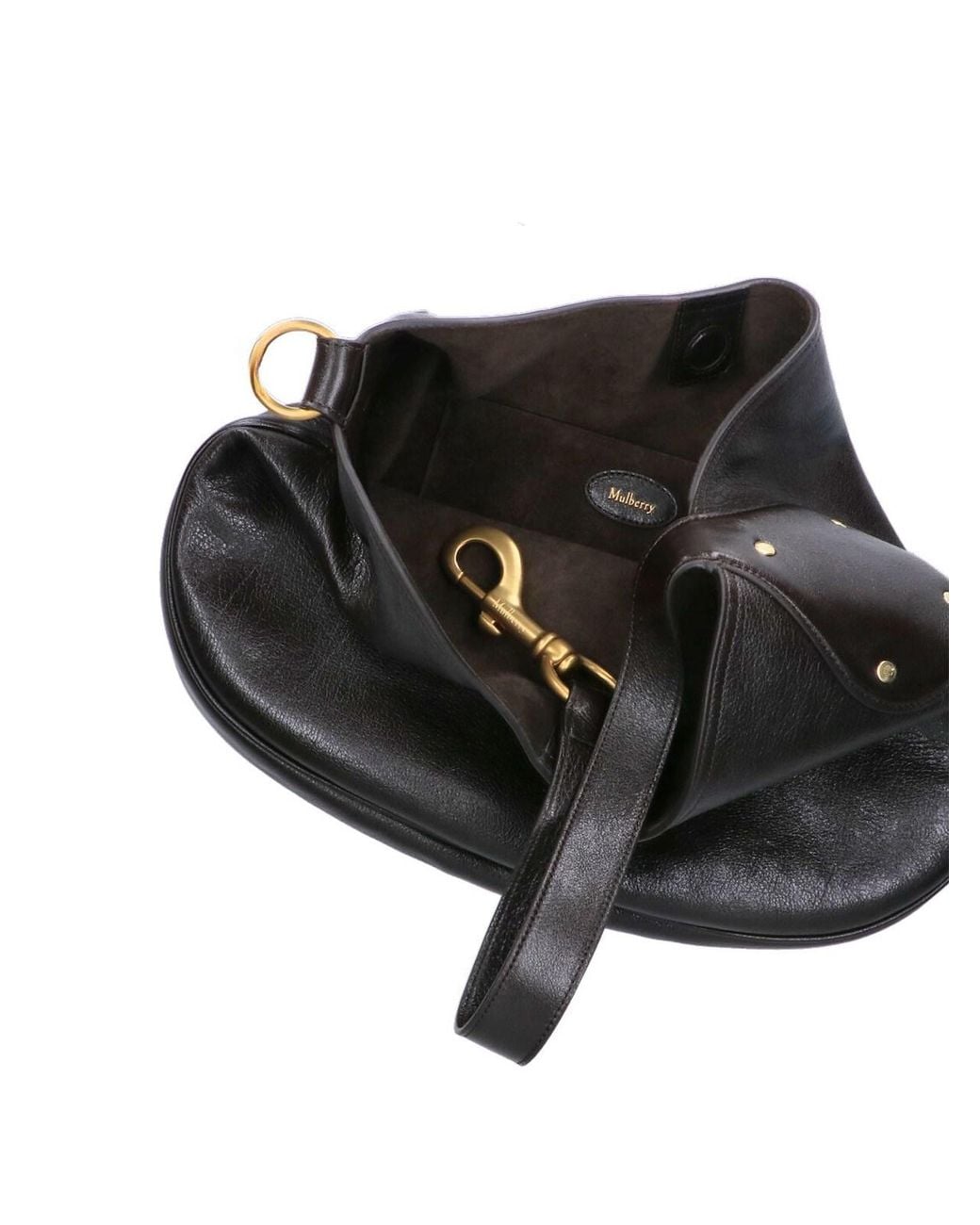Mulberry Black Shoulder Bag "Hackney"