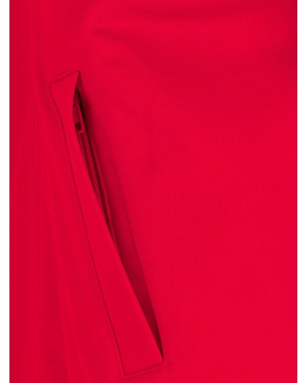 Balenciaga Red 'Back Tracksuit' Dress