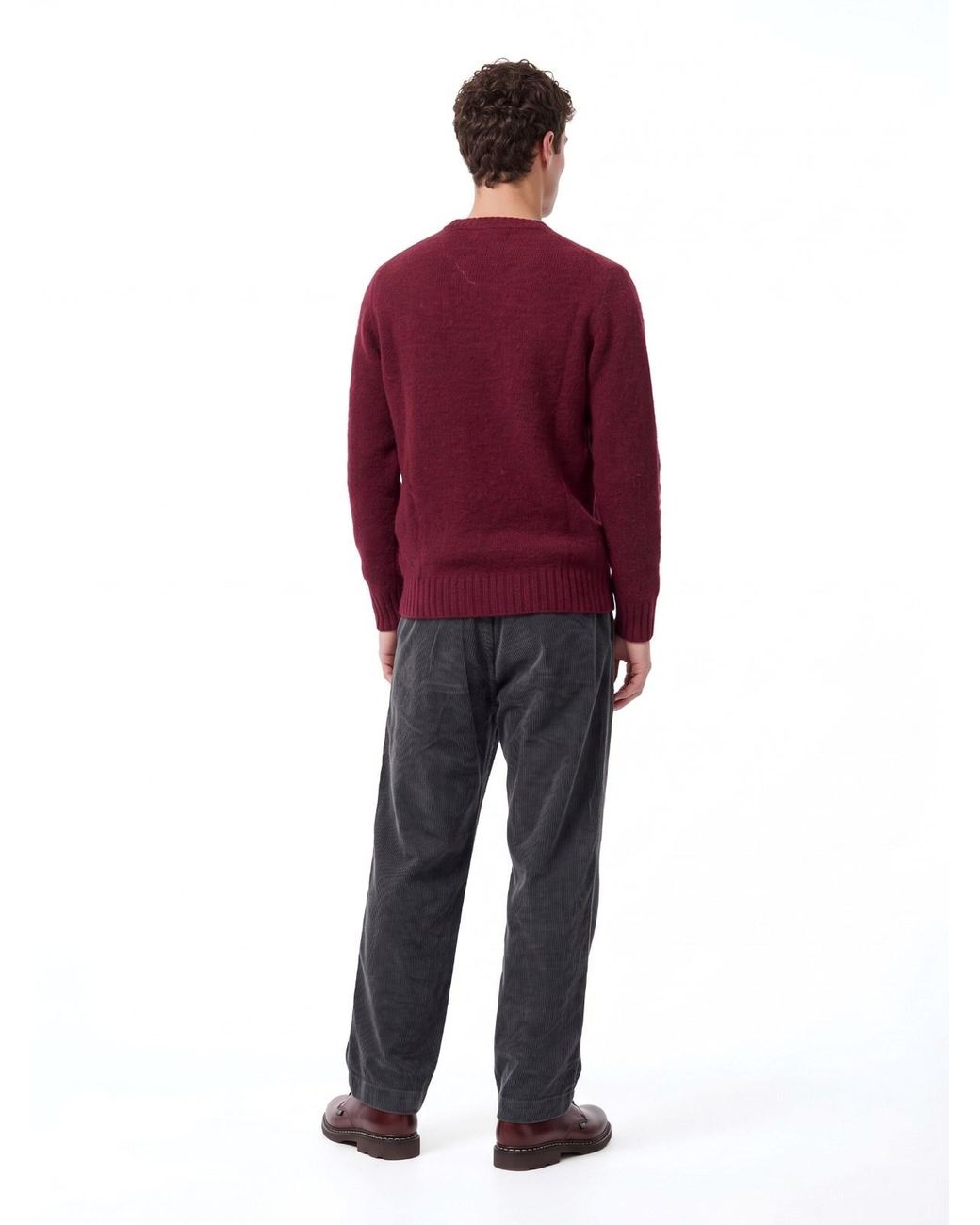 Howlin' By Morrison Red Sweater “Birth Of The Cool” for men