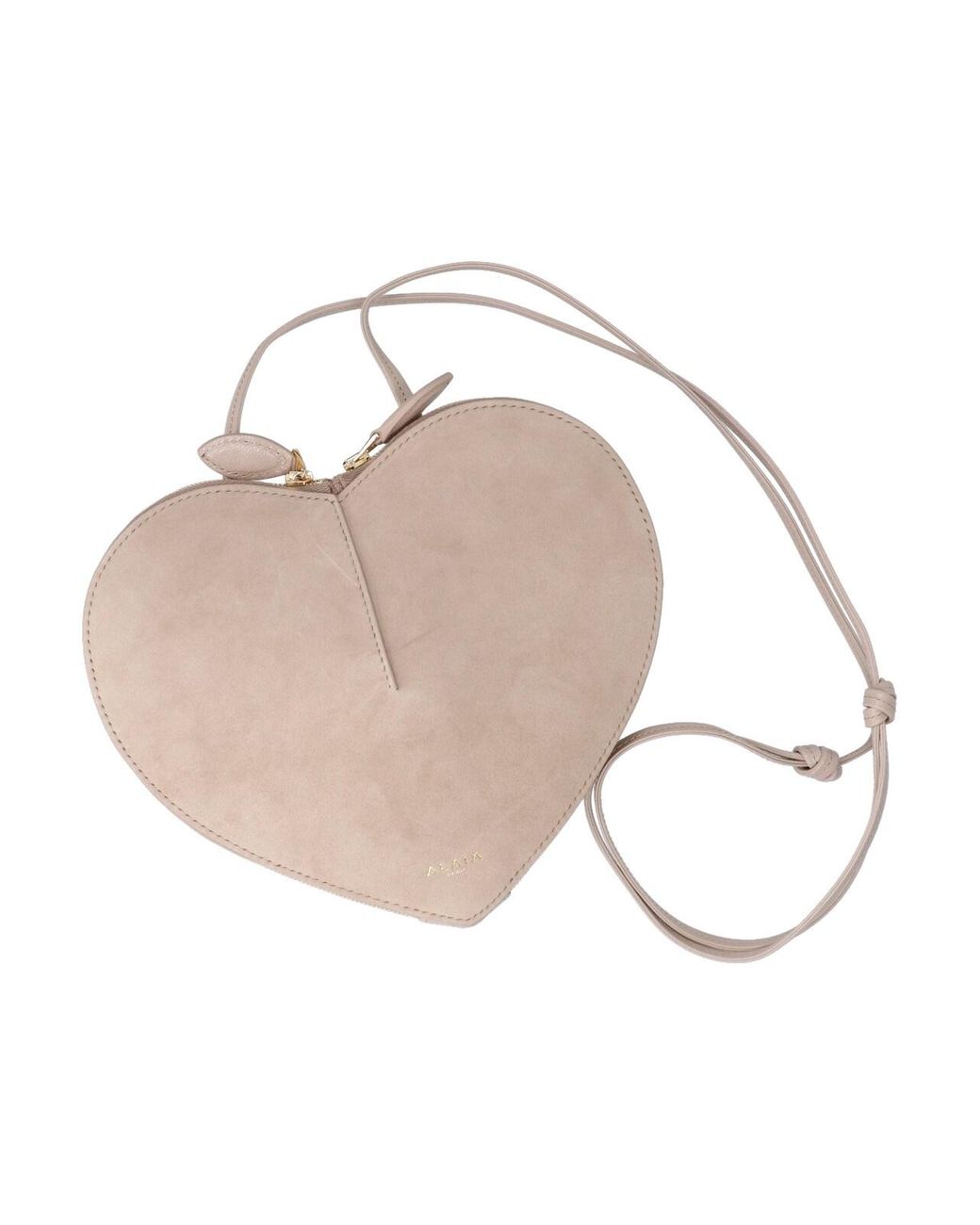 Alaïa Natural Alaã¯A "Le Cå“Ur" Crossbody Bag
