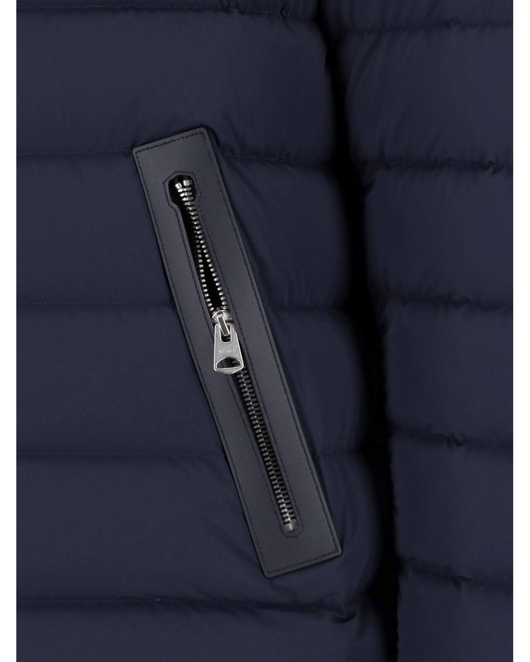 Mackage Blue Down Jacket With Hood "Jack" for men