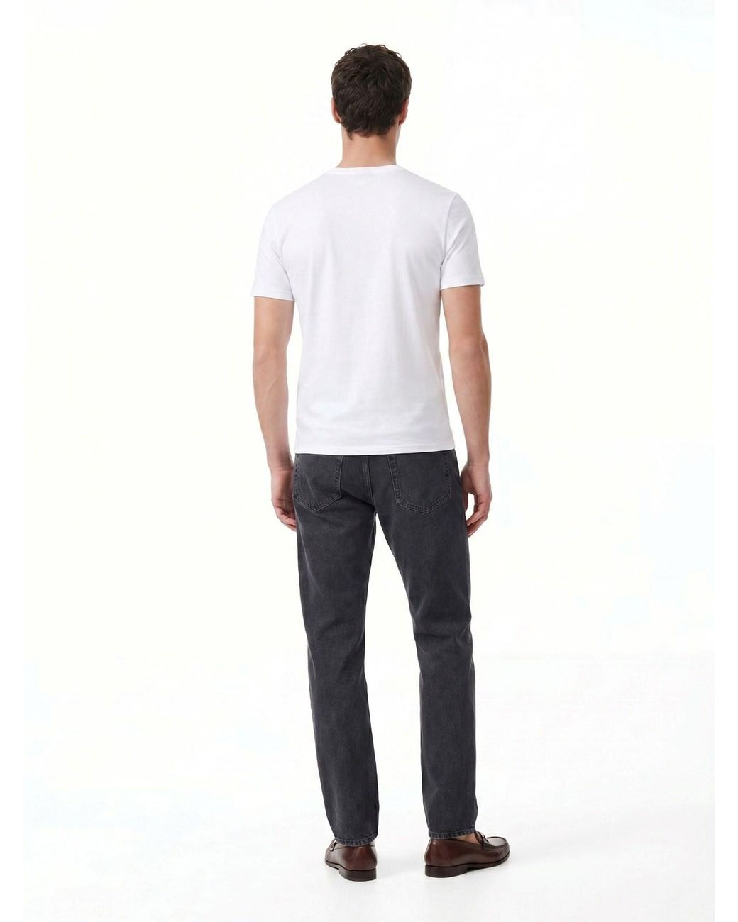 The Row Blue "Ross" Straight Jeans for men