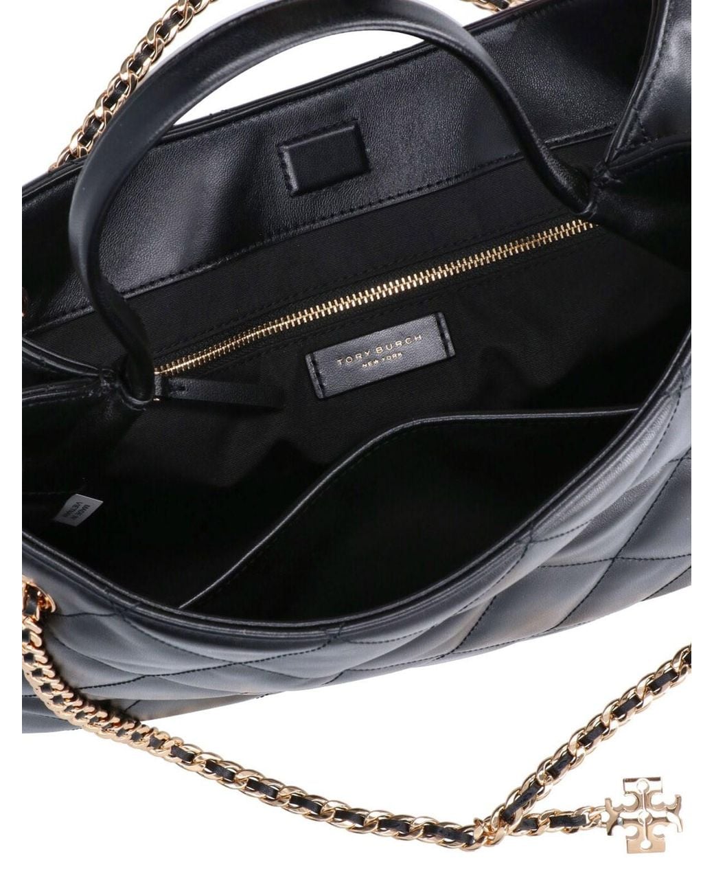 Borsa Tote "Fleming" di Tory Burch in Black