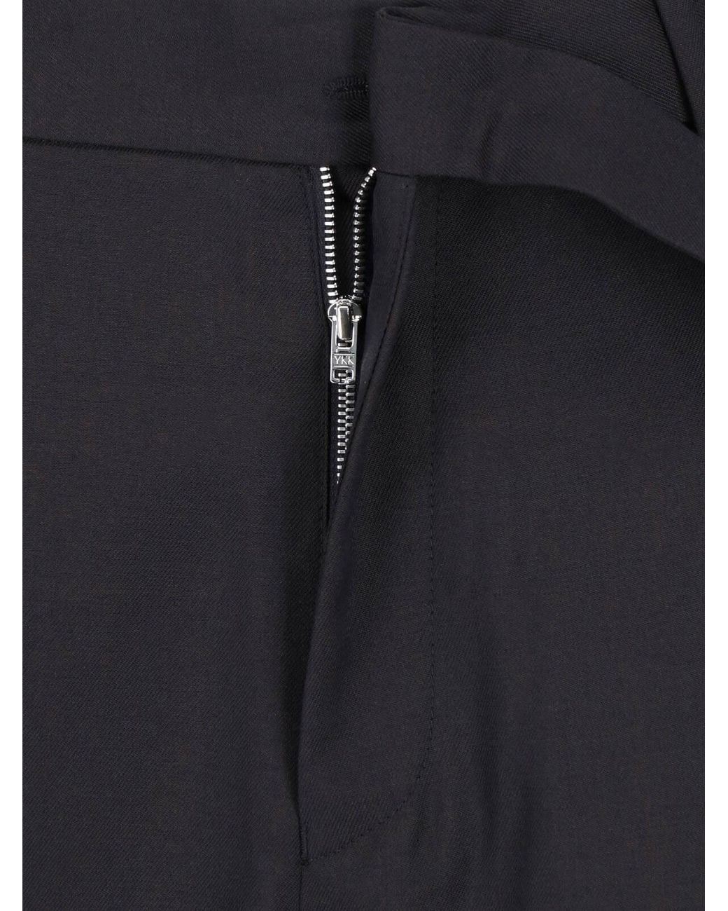 Sibel Saral Blue Tailored Trousers "Darkin"
