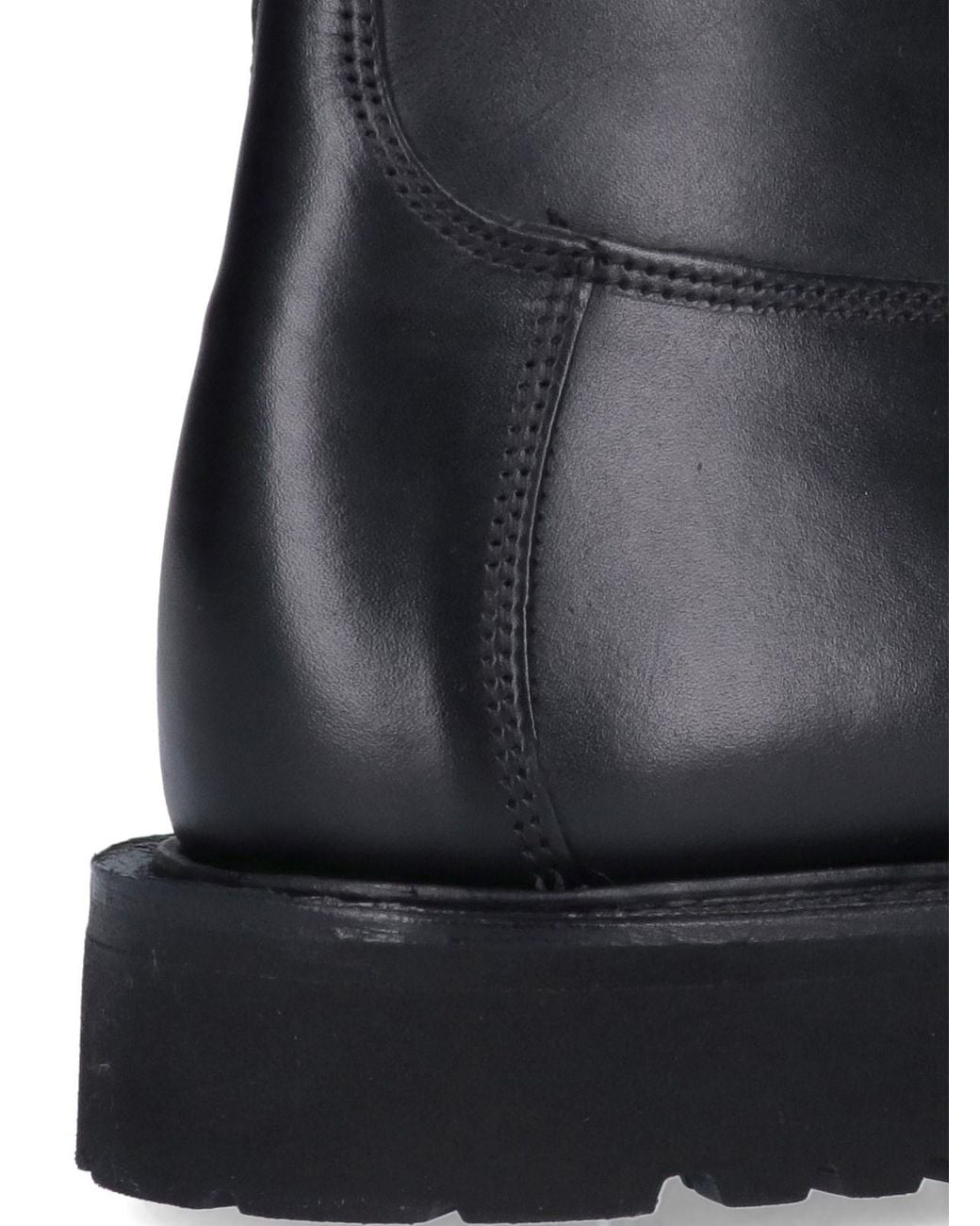 Tricker's Black 'Burford' Derby Ankle Boots for men