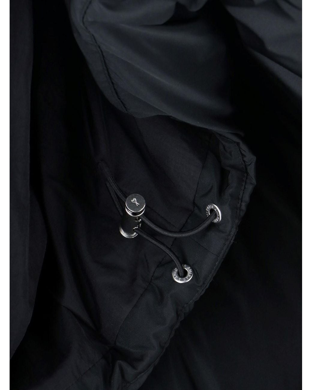 AMI Blue Sleek Jacket With Structured Silhouette for men