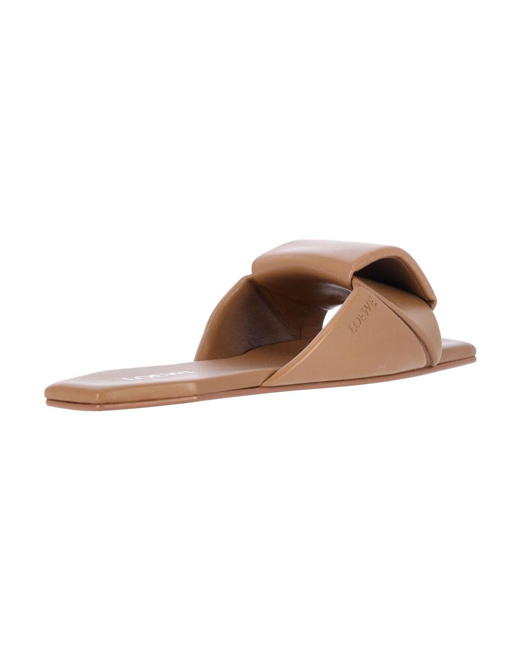 Loewe White Sandals “Origami”