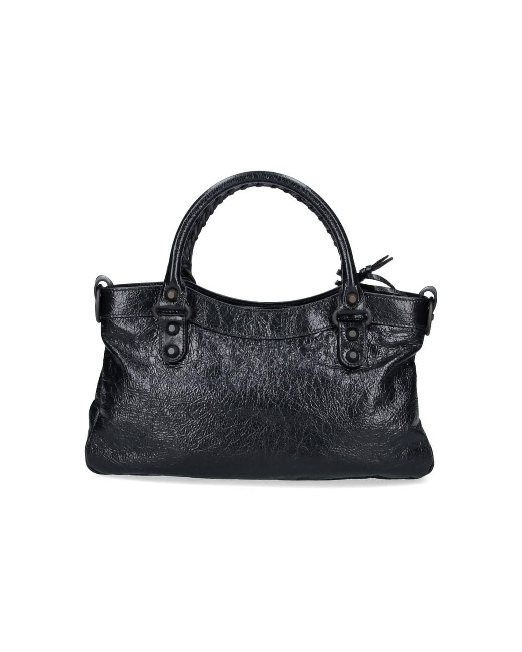 Balenciaga Black Shoulder Bag "Le City First"