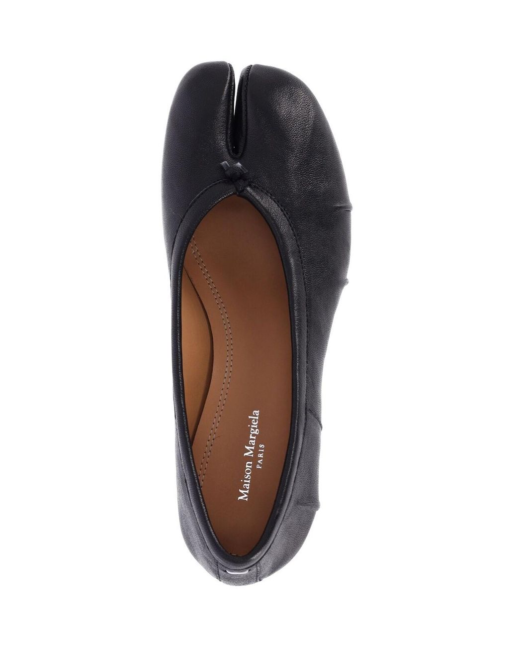 Maison Margiela Black Ballet Flats "Tabi"