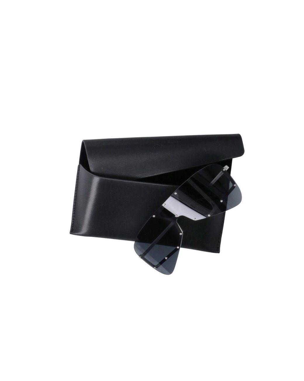 Rick Owens Blue Sunglasses "Tower" for men