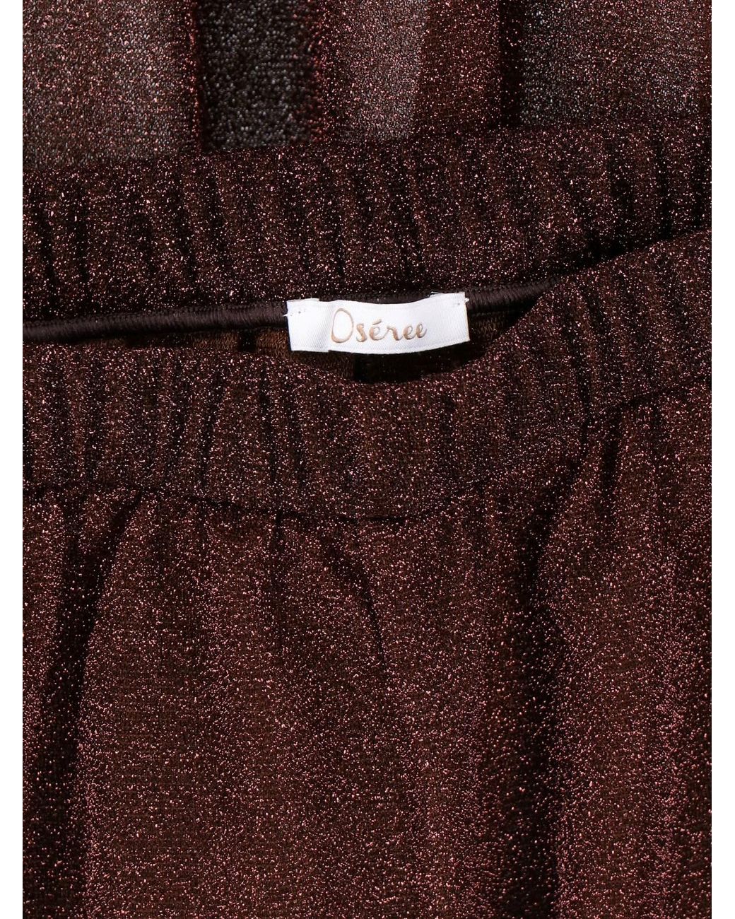 Oseree Red Lumière Trousers
