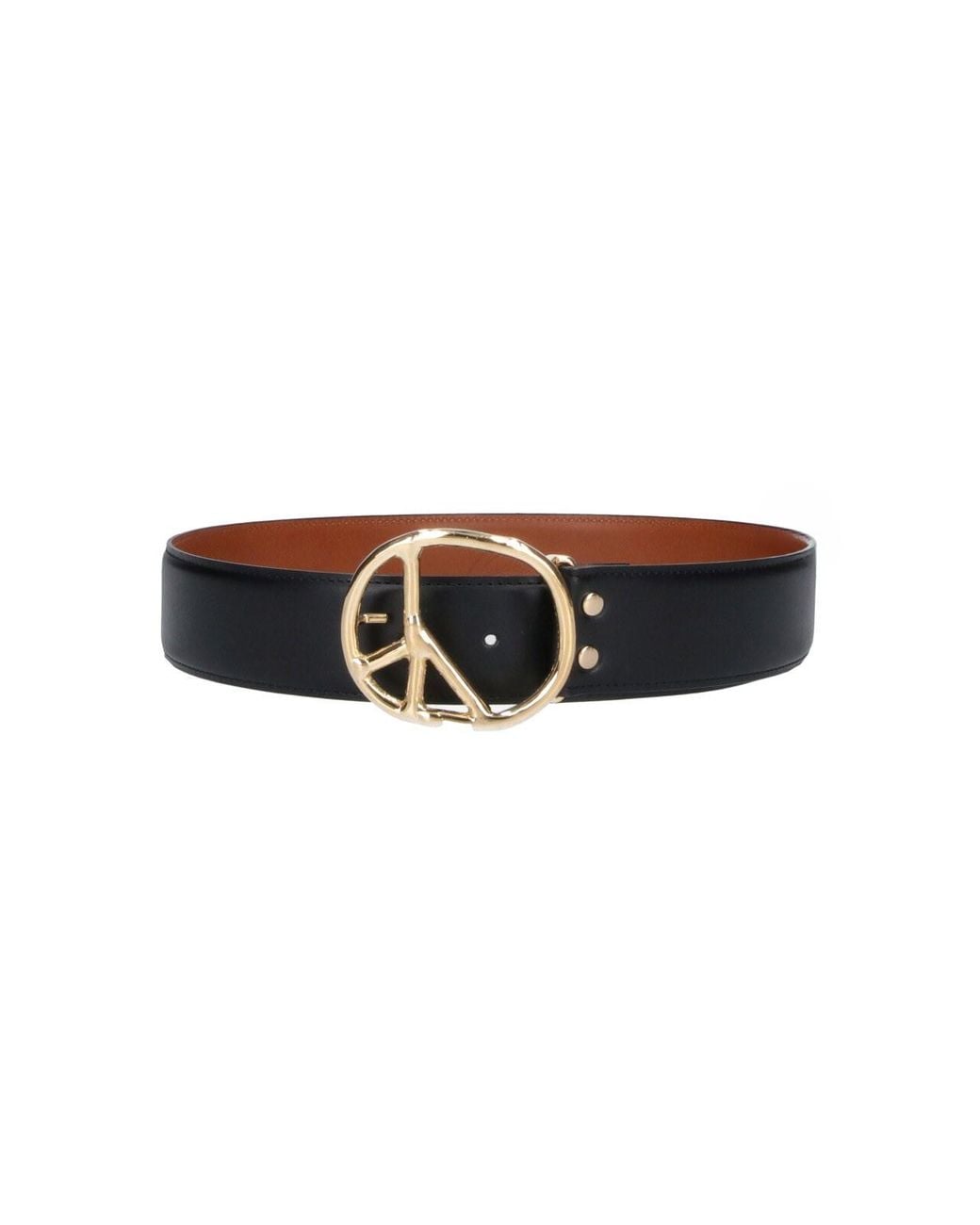 Needles Black Belt “Peace” for men