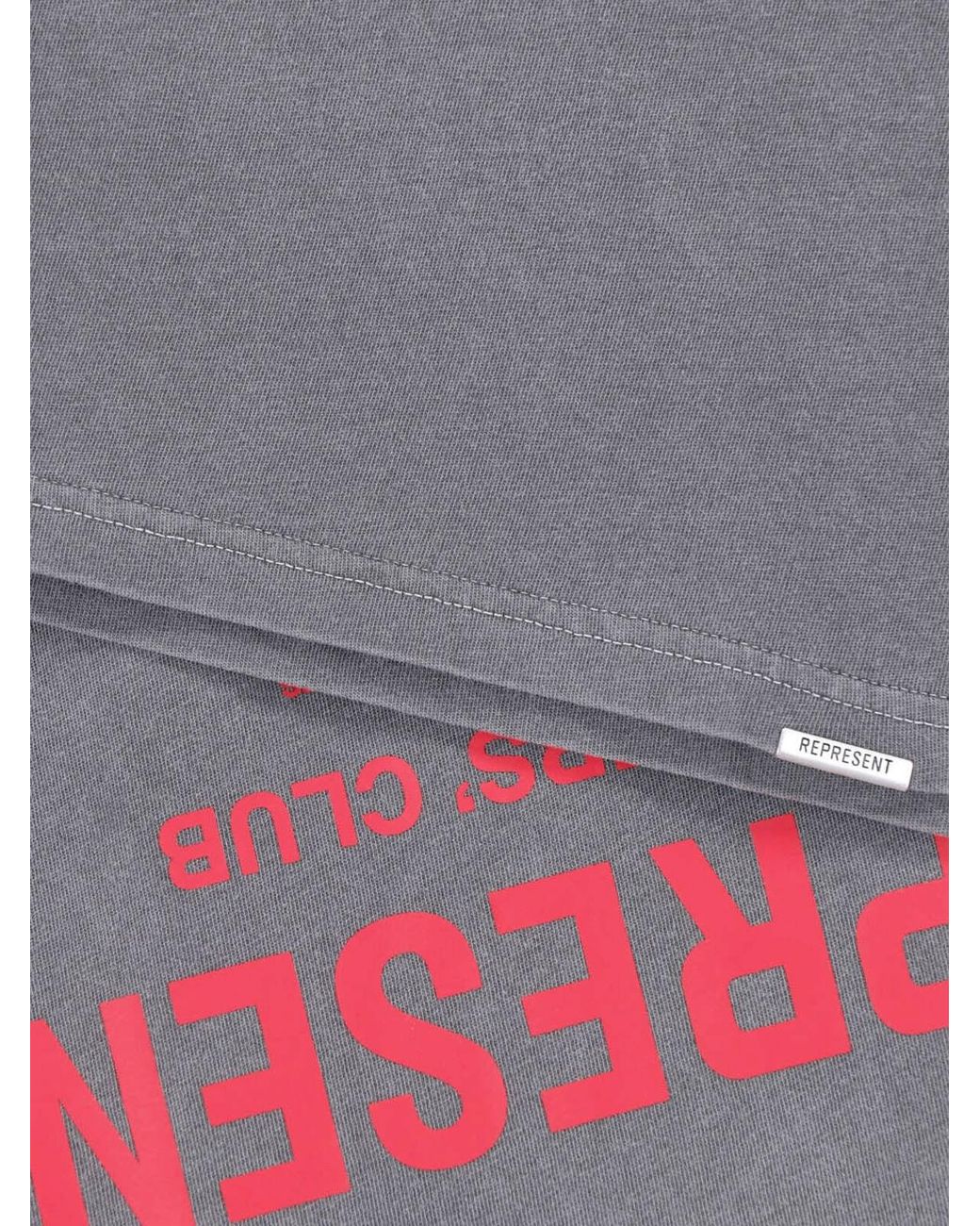 Represent Gray T-Shirt Logo for men