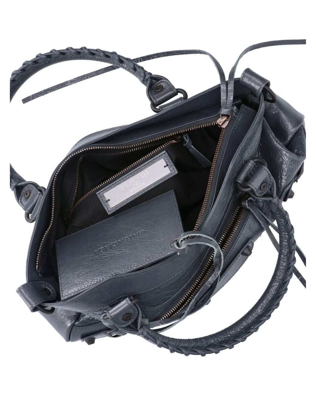 Balenciaga Blue Shoulder Bag "Le City First"
