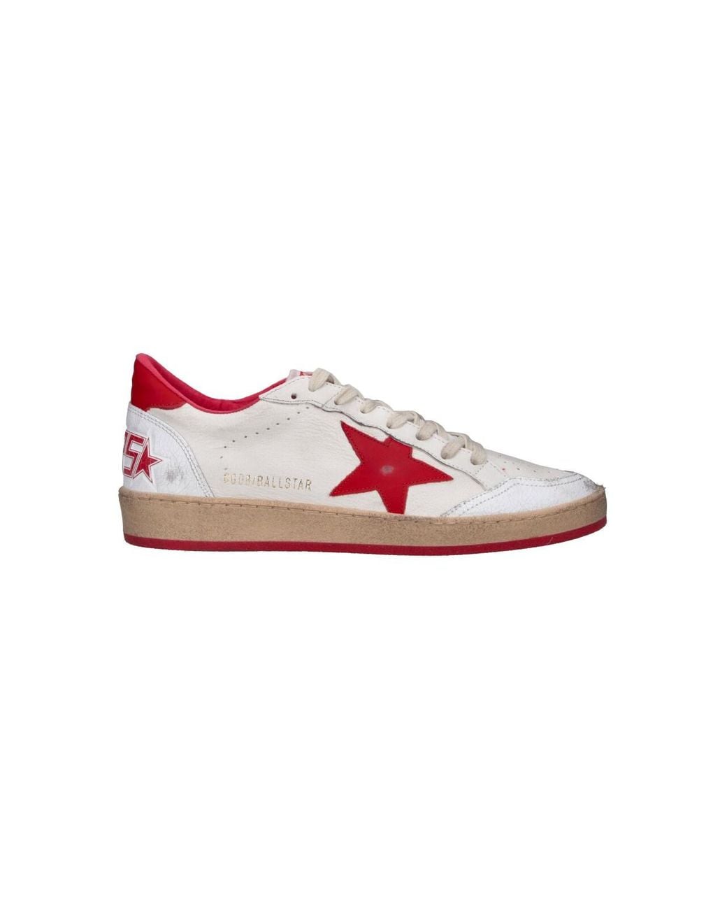 Golden Goose Deluxe Brand Pink Sneakers "Ballstar" for men