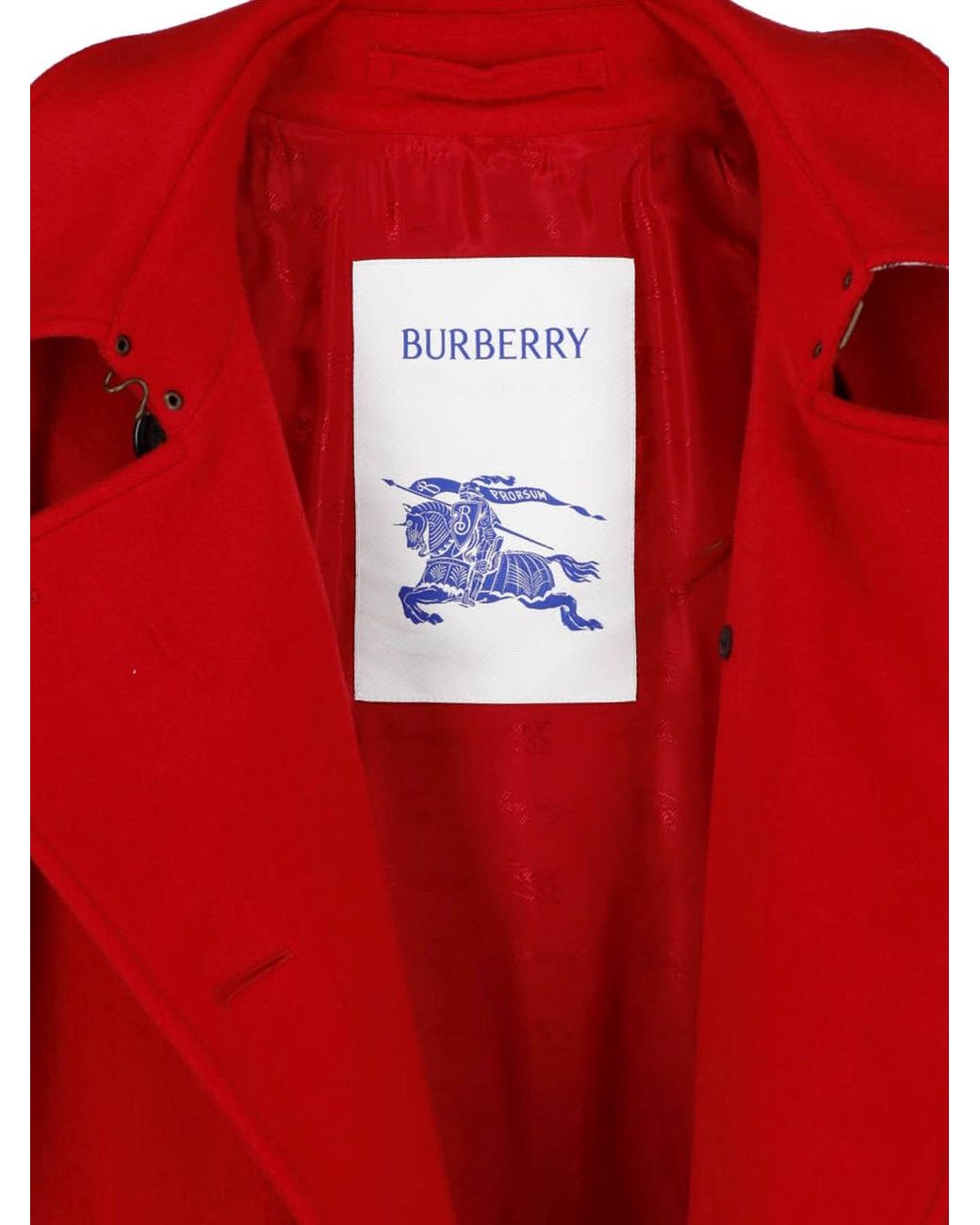 Burberry Red Trench "Castleford"