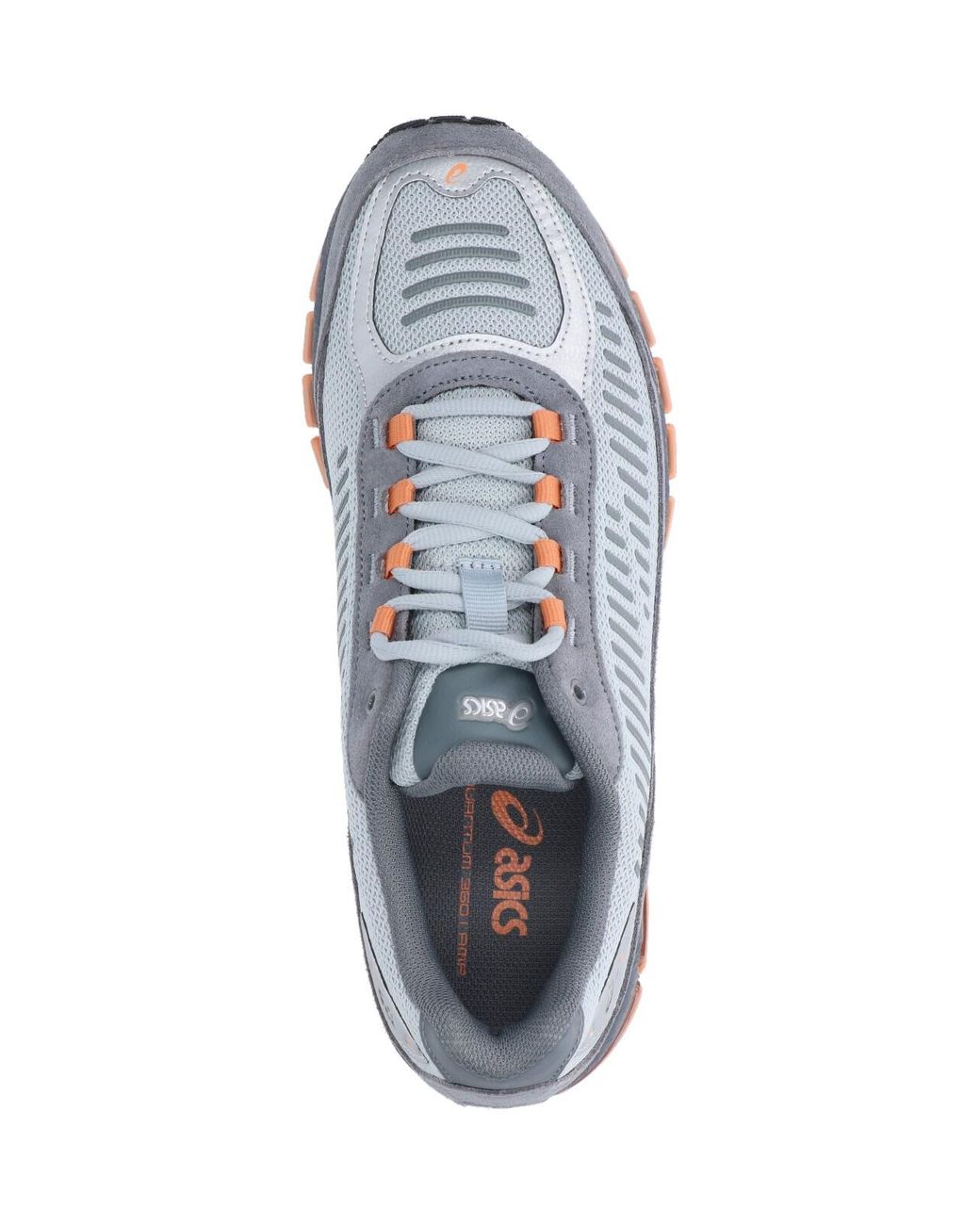 Asics Gray Sneakers Synthetic Fiber