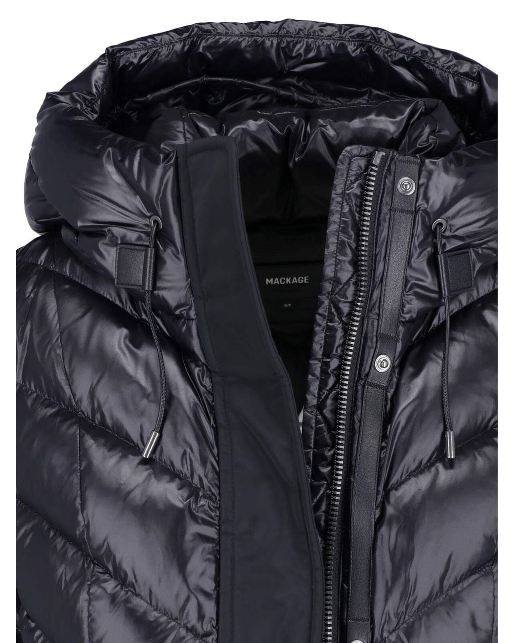 Mackage Blue Padded Down Jacket "Calina"