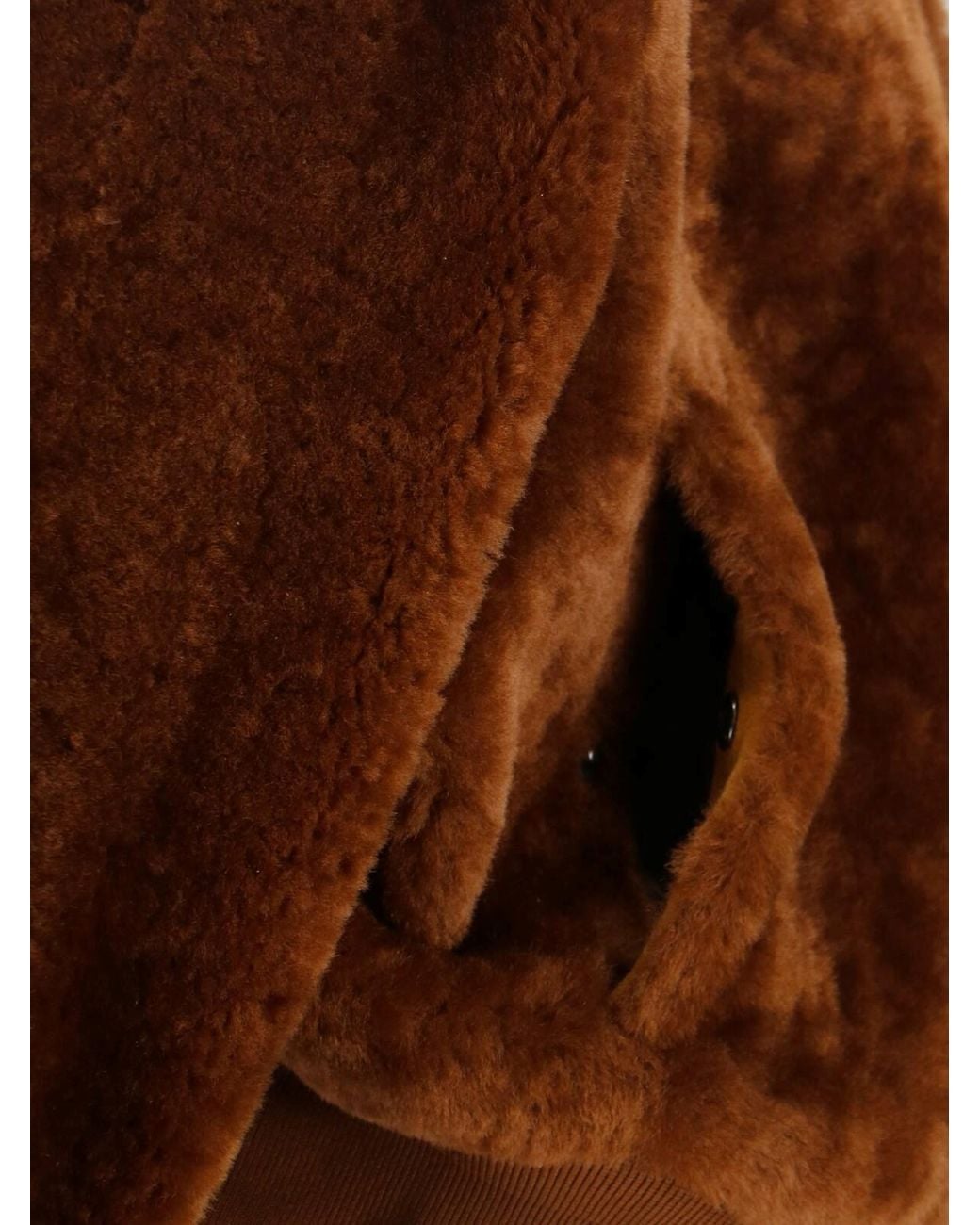 Phoebe Philo Brown "Super Soft" Bomber Jacket