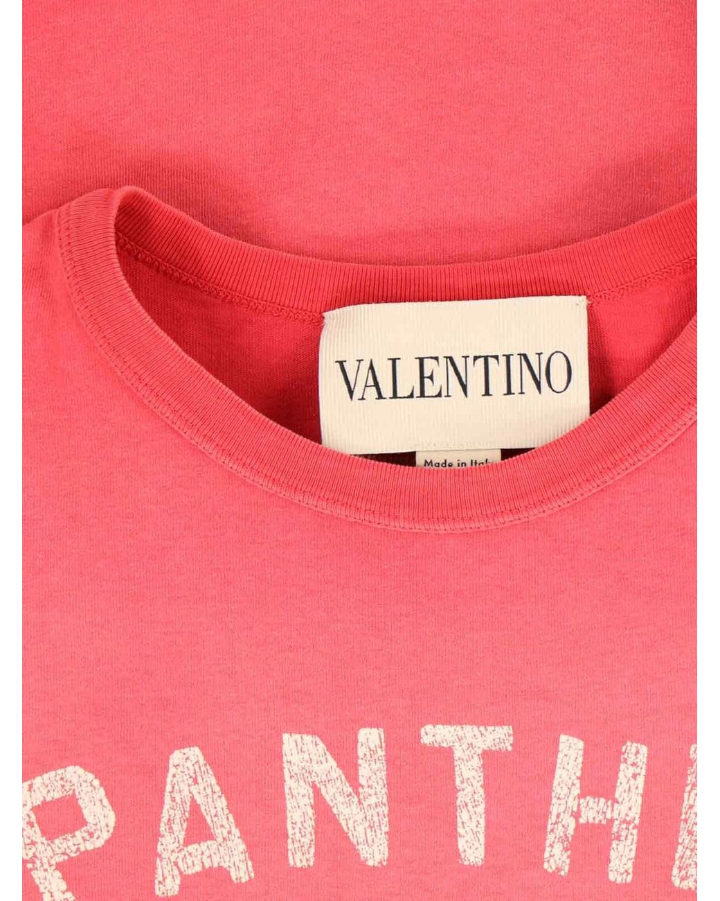 Valentino Pink 'Chez' T-Shirt